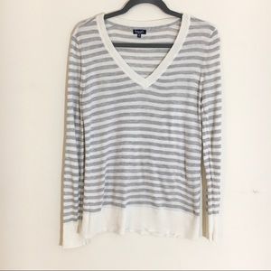 Splendid striped knit top longsleeved